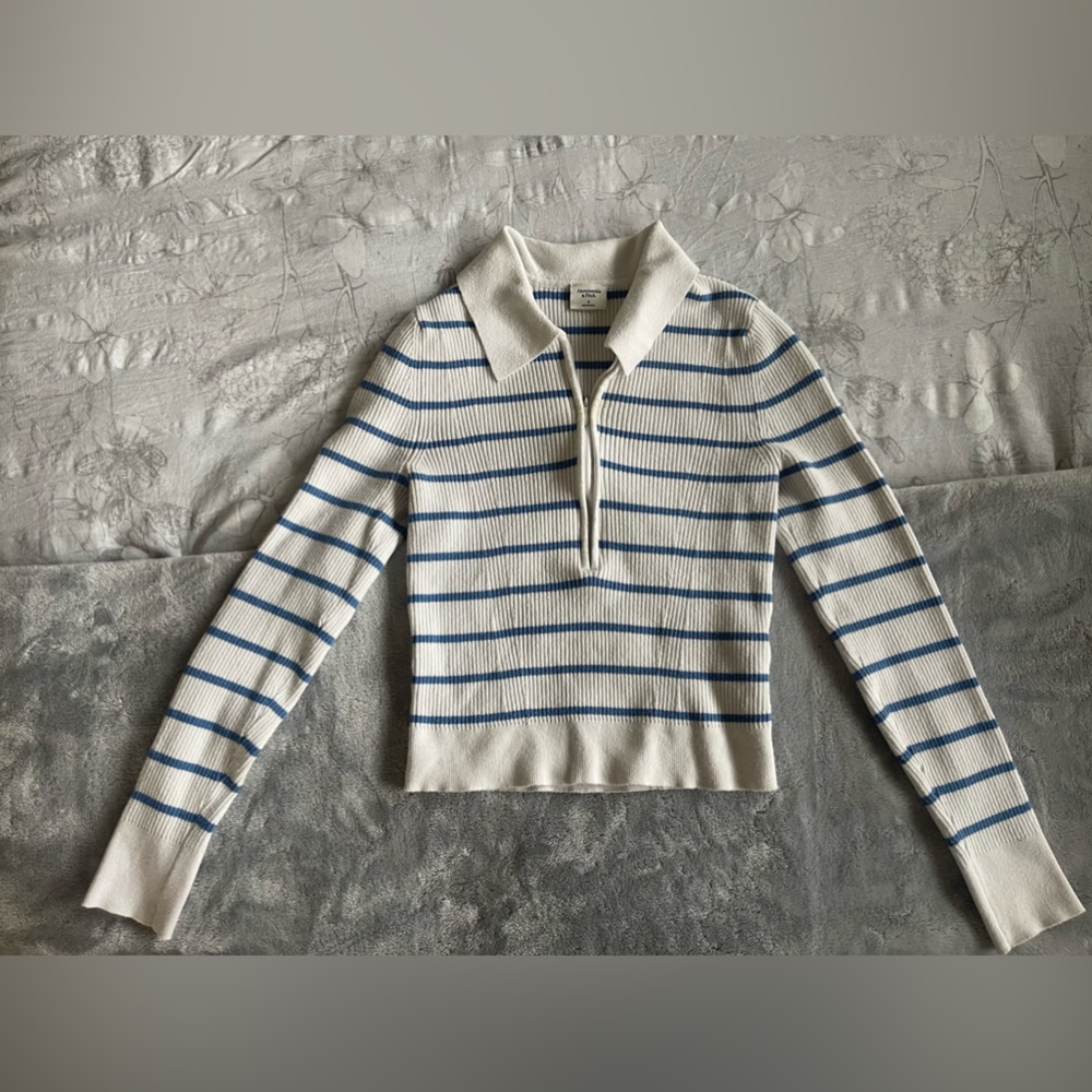 Abercrombie cropped long sleeve